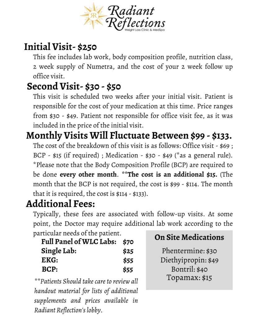 Weight Loss Services in Hattiesburg, MS Radiant Reflections